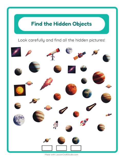 Find the Hidden Objects