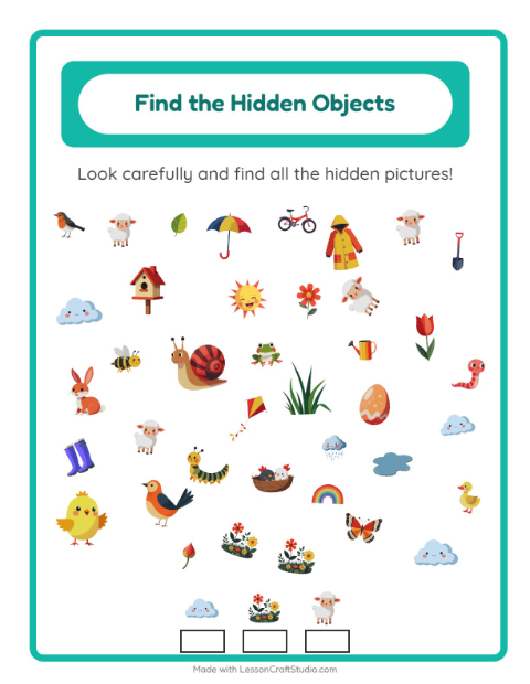 Find the Hidden Objects