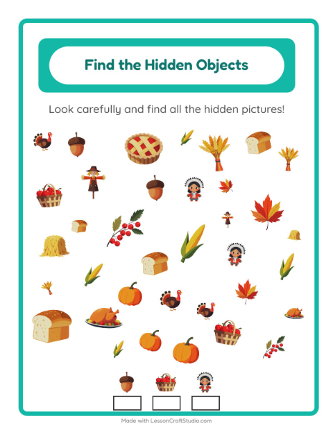 Find the Hidden Objects