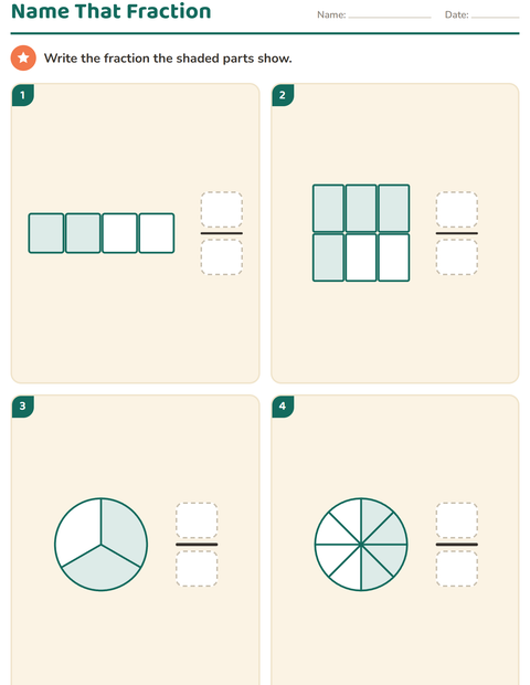 Grade 3 Fractions