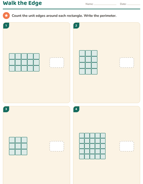 Preview of Geometry worksheet for grade 3