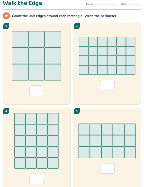 Preview of Geometry worksheet for grade 3