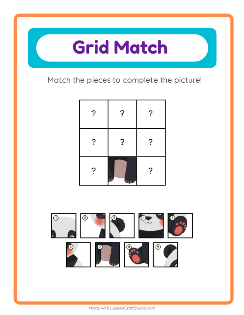Preview of Math Worksheet worksheet featuring Pets for kindergarten