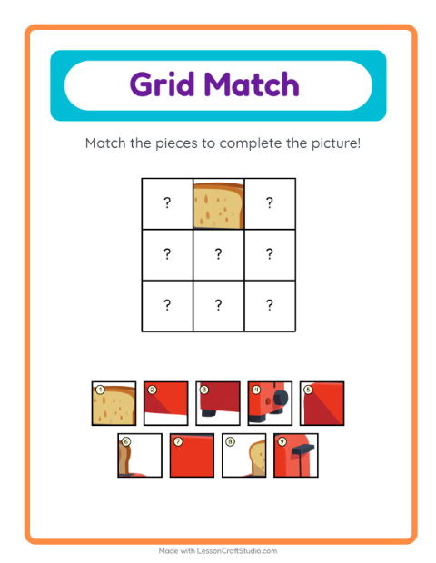 Preview of More Or Less worksheet featuring Breakfast for preschool
