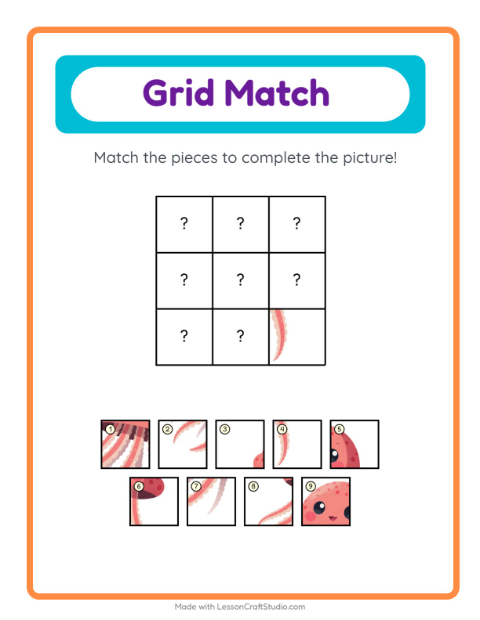 Preview of Find And Count worksheet featuring Camping for preschool