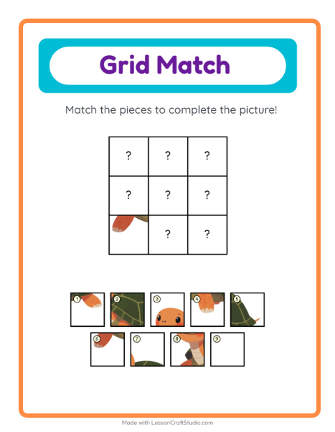 Preview of Picture Trail worksheet featuring Around the House for kindergarten