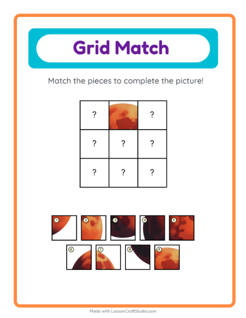 Preview of Math Puzzle worksheet featuring Thanksgiving for grade 1