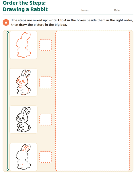 Preview of How to Draw worksheet for grade 1