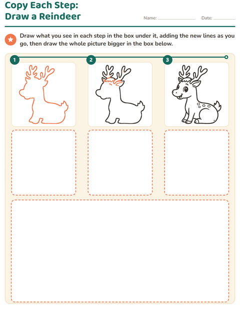 Preview of How to Draw worksheet for grade 1