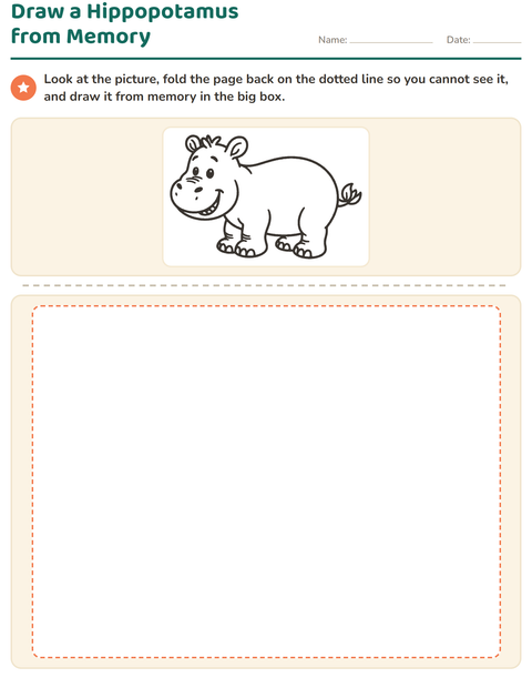 Preview of How to Draw worksheet for grade 2