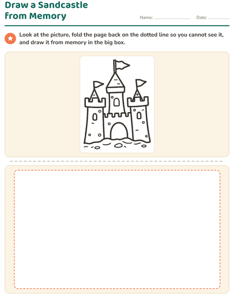 Preview of How to Draw worksheet for grade 2