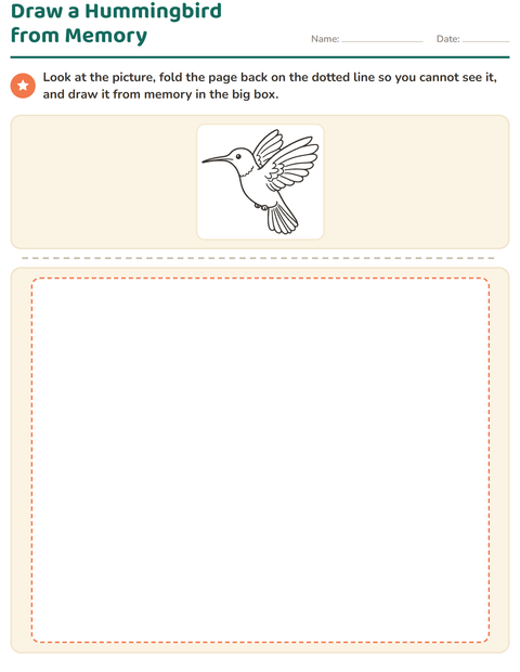Preview of How to Draw worksheet for grade 2