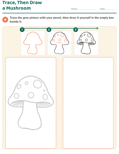 Preview of How to Draw worksheet for kindergarten