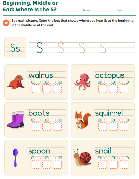 Preview of Letter of the Week worksheet for kindergarten