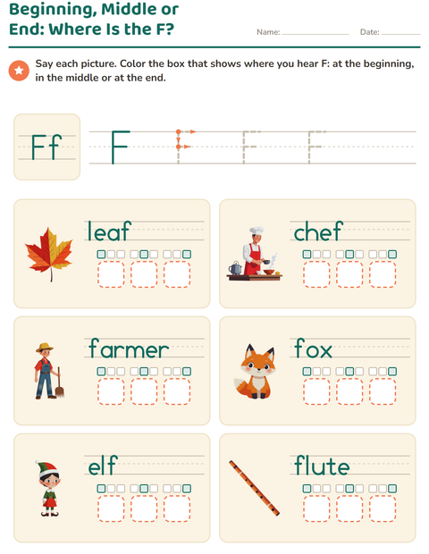 Preview of Letter of the Week worksheet for kindergarten