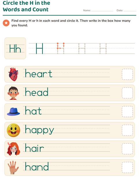 Preview of Letter of the Week worksheet for kindergarten