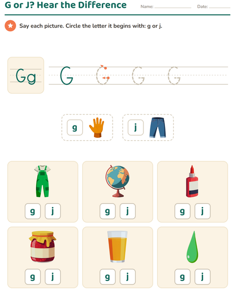 Preview of Letter of the Week worksheet for kindergarten