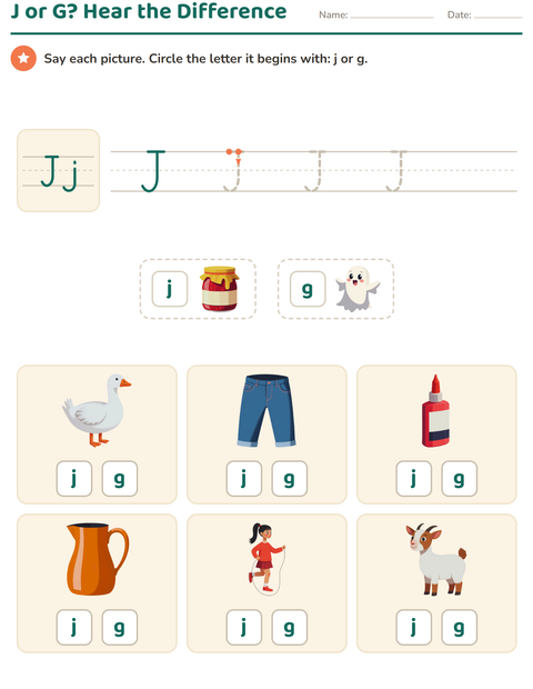 Preview of Letter of the Week worksheet for kindergarten