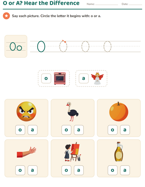 Preview of Letter of the Week worksheet for kindergarten