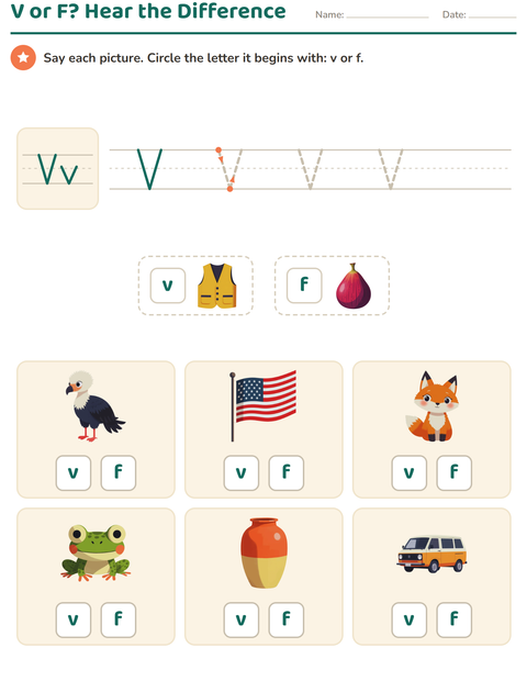 Preview of Letter of the Week worksheet for kindergarten