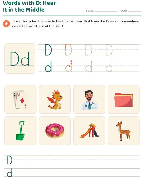 Preview of Letter of the Week worksheet for kindergarten