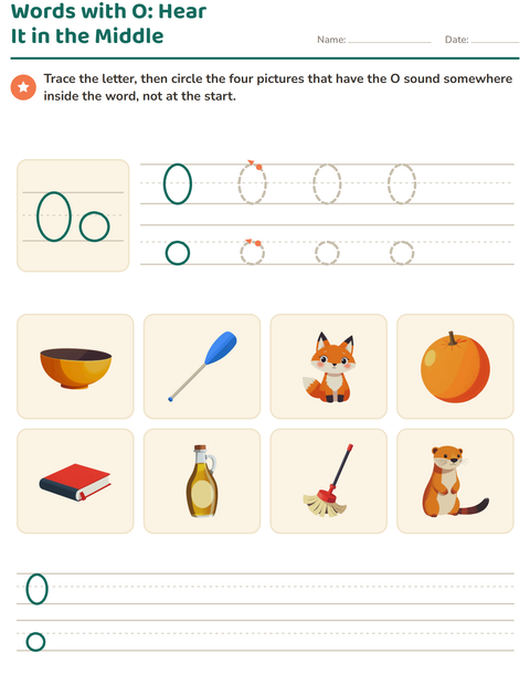 Preview of Letter of the Week worksheet for kindergarten