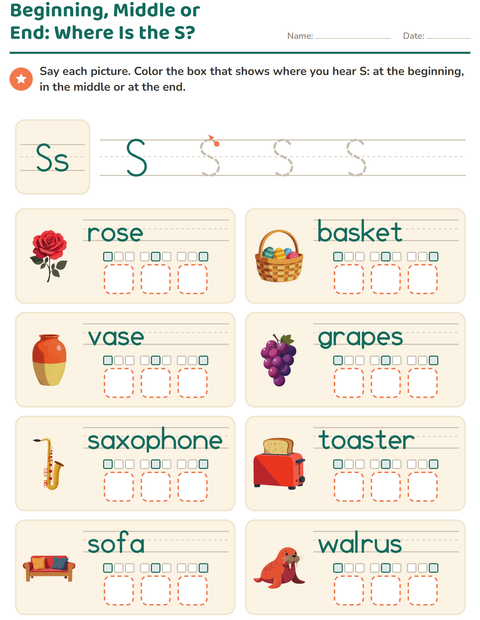 Preview of Letter of the Week worksheet for kindergarten