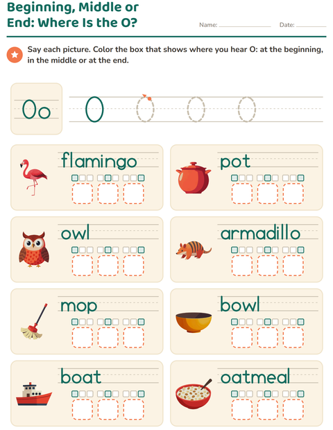 Preview of Letter of the Week worksheet for kindergarten