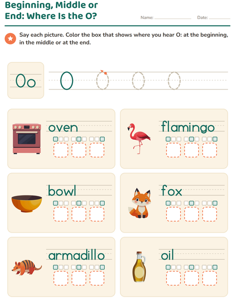 Preview of Letter of the Week worksheet for kindergarten