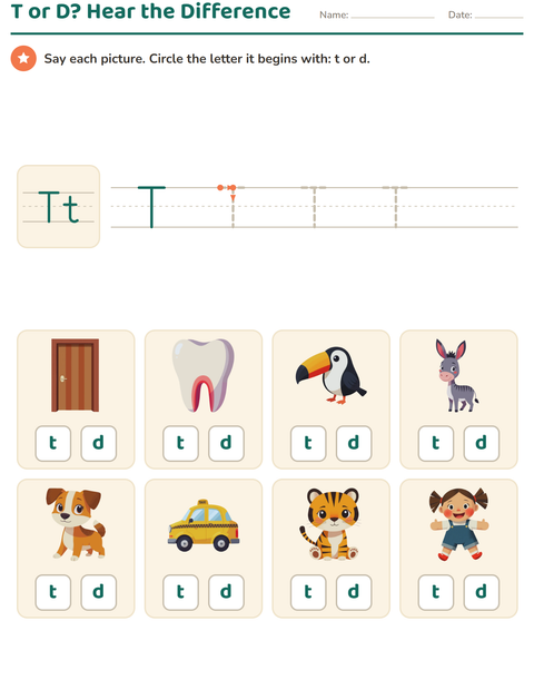 Preview of Letter of the Week worksheet for kindergarten