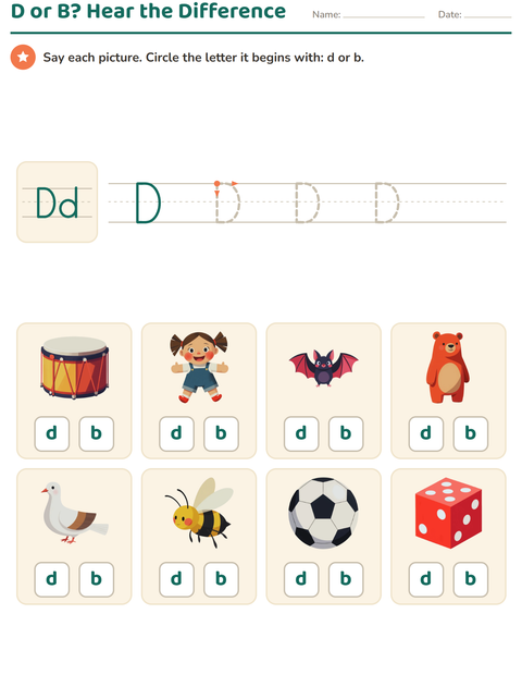 Preview of Letter of the Week worksheet for kindergarten
