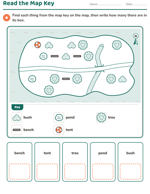 Read the Map Key