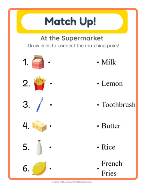 Preview of Picture Trail worksheet featuring Beach for kindergarten