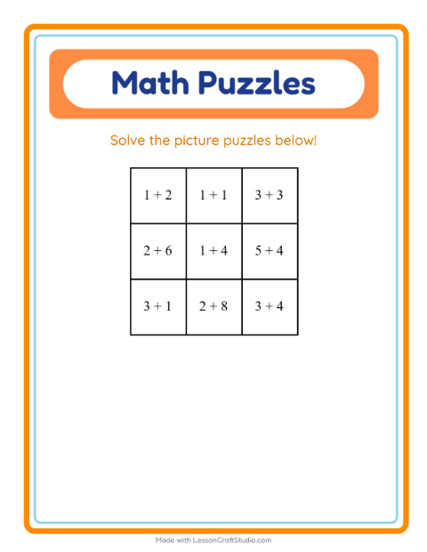 Preview of Missing Pieces worksheet featuring Music for kindergarten