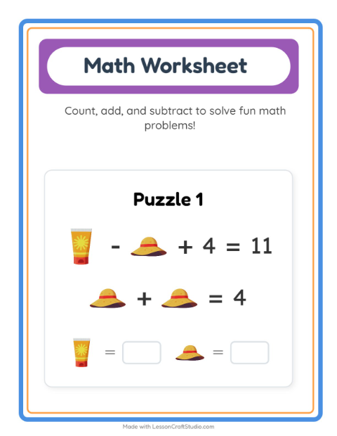 Preview of Pattern Train worksheet featuring At the Supermarket for kindergarten