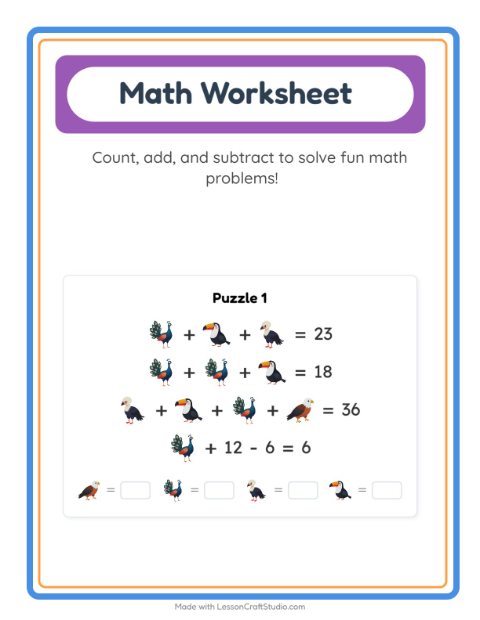 Preview of Find And Count worksheet featuring Clothing for preschool
