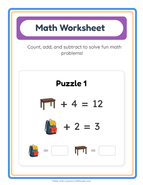 Symbol Math with Classroom