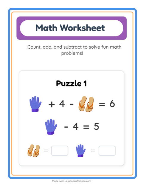 Symbol Math with Clothing