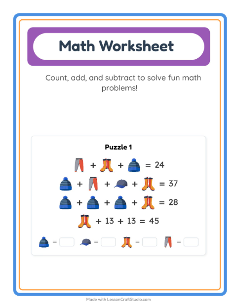 Preview of Matching worksheet featuring Christmas for kindergarten