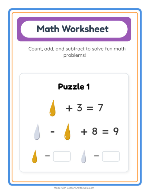 Symbol Math with Colors