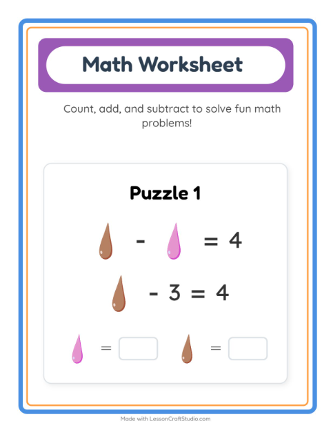 Preview of Big Or Small worksheet featuring Trees for preschool