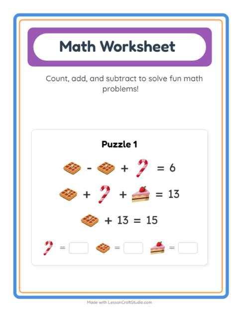 Preview of Missing Pieces worksheet featuring Flowers for kindergarten