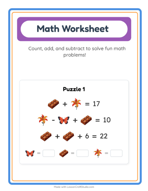 Preview of Find And Count worksheet featuring Winter for preschool