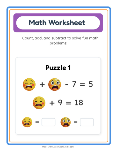 Preview of Find And Count worksheet featuring Body Parts for preschool