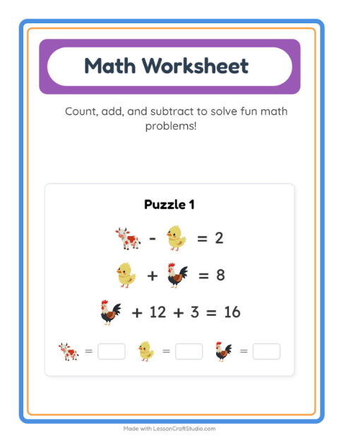 Preview of Grid Match worksheet featuring Reptiles and Amphibians for kindergarten