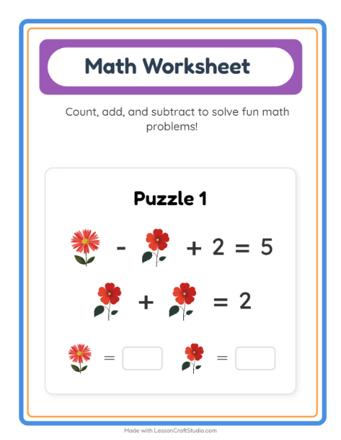 Preview of Picture Trail worksheet featuring Birds 2 for kindergarten