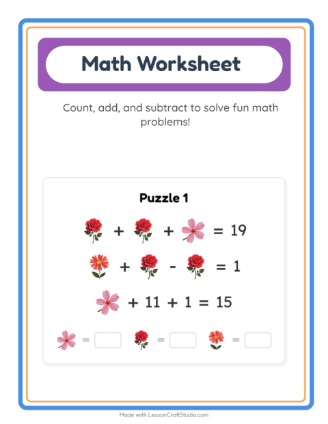 Preview of Missing Pieces worksheet featuring Hospital for kindergarten