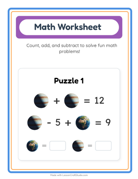 Symbol Math with Space