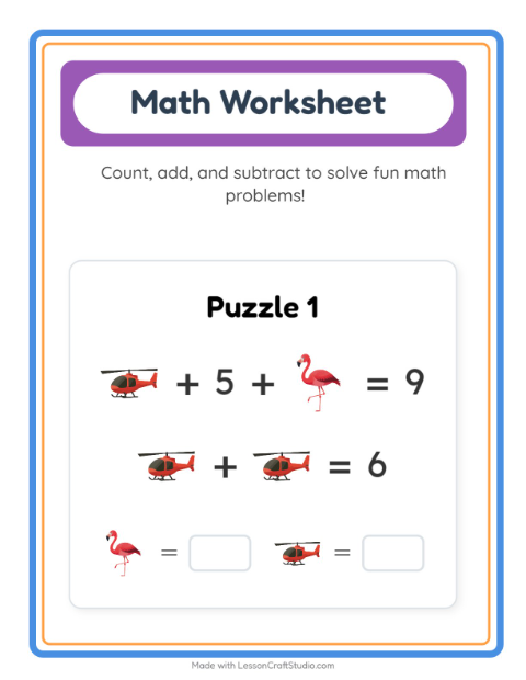 Symbol Math with Things That Fly