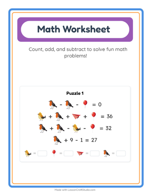 Preview of Find And Count worksheet featuring Hospital for preschool